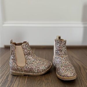 J. Crew Factory Sparkly Multicolor Kids Boots